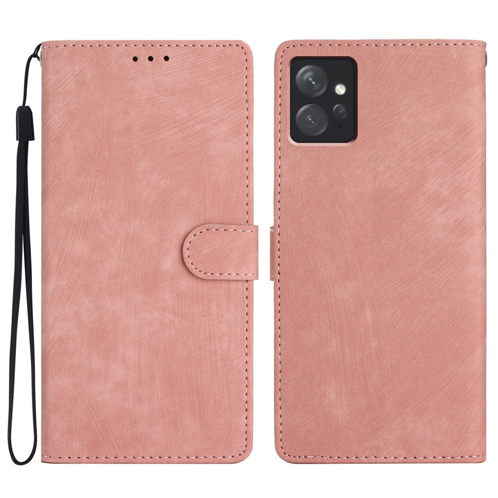 Läderfodral för Xiaomi Redmi Note 12 4G, Plånboksfodral med skin-touch-funktion