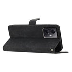 Plånboksfodral för Xiaomi Redmi Note 12 5G (Kina) / (Indien) / (Globalt) / Poco X5 5G, PU-läder med stativ och vikbart skydd
