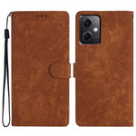 Plånboksfodral för Xiaomi Redmi Note 12 5G (Kina) / (Indien) / (Globalt) / Poco X5 5G, PU-läder med stativ och vikbart skydd