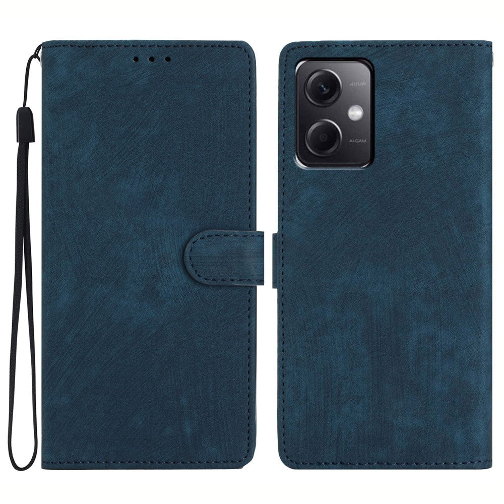Plånboksfodral för Xiaomi Redmi Note 12 5G (Kina) / (Indien) / (Globalt) / Poco X5 5G, PU-läder med stativ och vikbart skydd