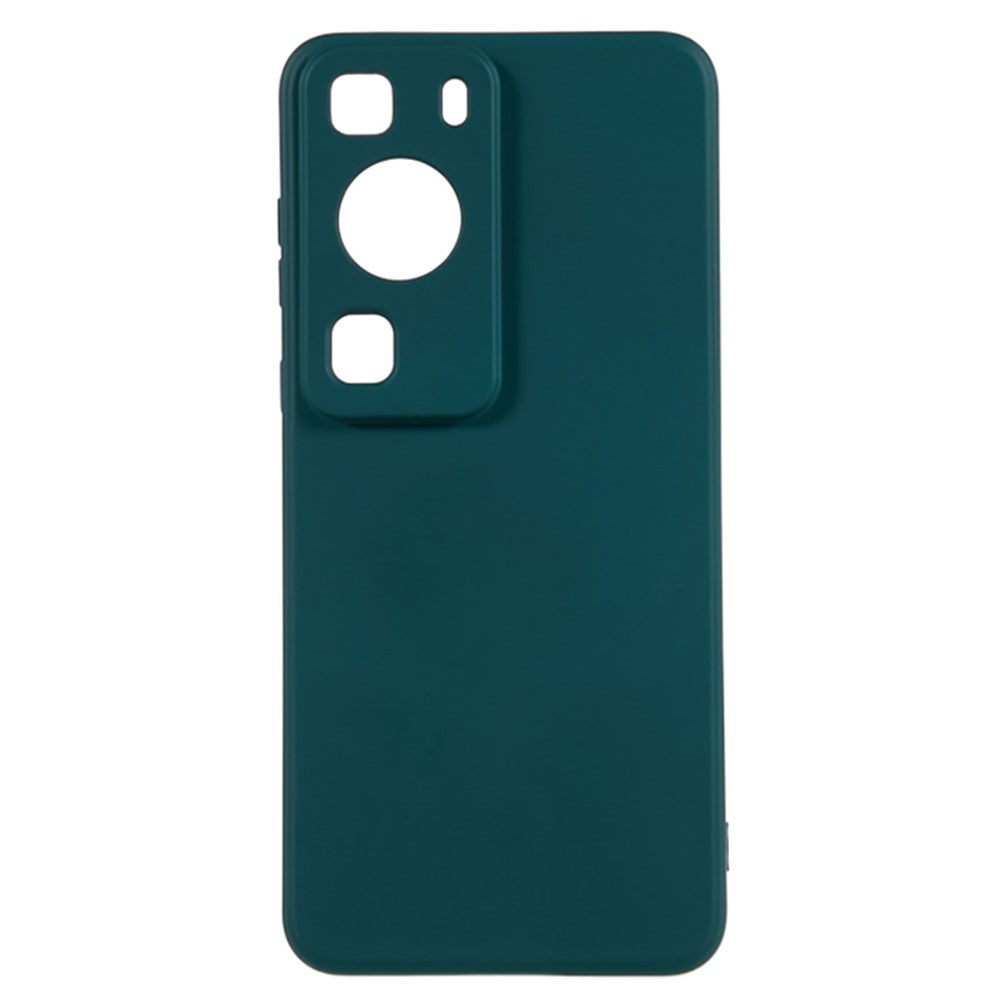 Huawei P60 / P60 Pro Fiberfoder Anti-fall-skydd Gummerat TPU-mobilskal
