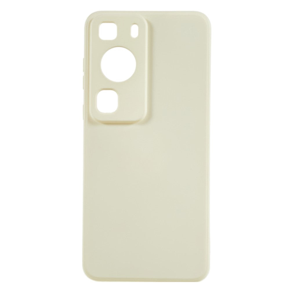 Huawei P60 / P60 Pro Fiberfoder Anti-fall-skydd Gummerat TPU-mobilskal