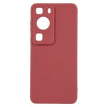 Huawei P60 / P60 Pro Fiberfoder Anti-fall-skydd Gummerat TPU-mobilskal