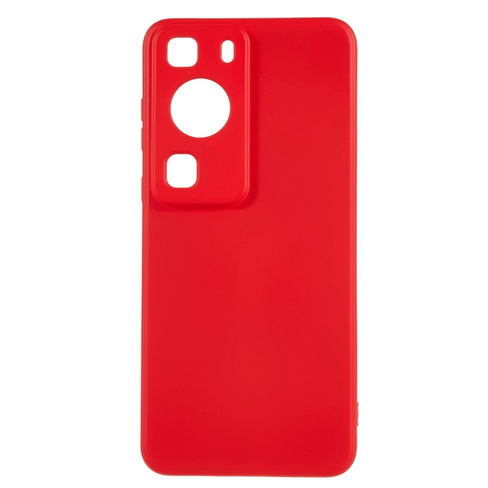 Huawei P60 / P60 Pro Fiberfoder Anti-fall-skydd Gummerat TPU-mobilskal