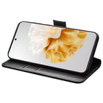 QIALINO För Huawei P60 Pro Äkta Koläder mobilskal Plånboksfodral Flip Folio Fodral