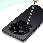 Xiaomi 13 Ultra PU-läderbelagt TPU+PC-mobilskal metalllinsskyddande mobilskydd (2:a generationen)