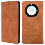 For Honor X40 / X9a / Magic5 Lite 5G PU Leather Flip Phone Case Card Holder Skin-touch Stand Cover