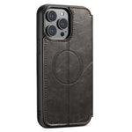 SUTENI J05 For iPhone 12 Pro Max Leather Phone Case Cell Phone Stand Wallet Cover Compatible with MagSafe