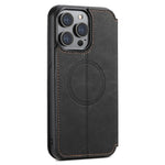 SUTENI J06 For iPhone 14 Pro Stand Wallet PU Leather Phone Case Compatible with MagSafe