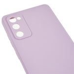 Straight Edge TPU Case for Samsung Galaxy S20 FE 4G / FE 5G / S20 Lite / S20 FE 2022 , Precise Cutout Shockproof Phone Cover
