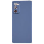 Straight Edge TPU Case for Samsung Galaxy S20 FE 4G / FE 5G / S20 Lite / S20 FE 2022 , Precise Cutout Shockproof Phone Cover
