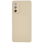 Straight Edge TPU Case for Samsung Galaxy S20 FE 4G / FE 5G / S20 Lite / S20 FE 2022 , Precise Cutout Shockproof Phone Cover
