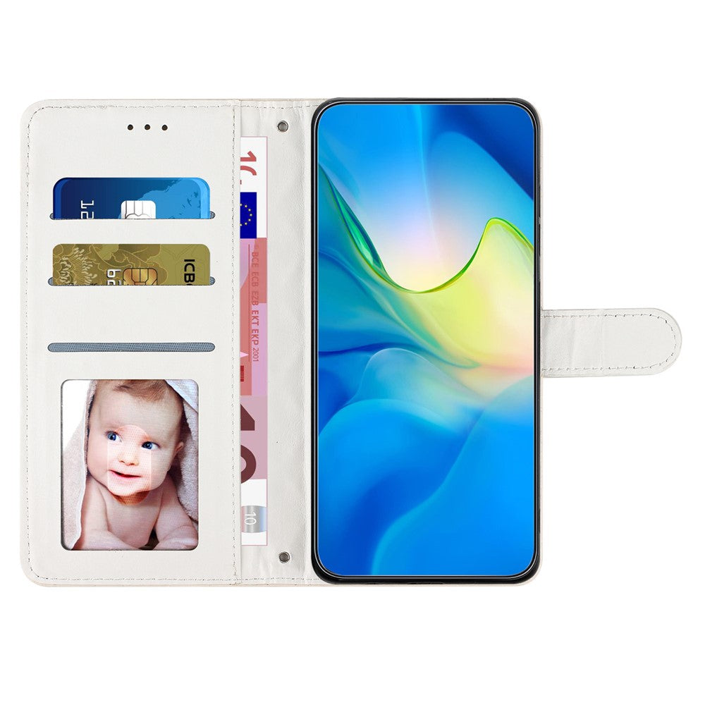For Samsung Galaxy A52 4G / A52s 5G / A52 5G Stitching Line Rhombus Cell Phone Cover PU Leather Wallet Shell Stand Phone Case