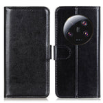 Phone Case for Xiaomi 13 Ultra PU Leather+TPU Wallet Crazy Horse Texture Stand Shell Cover