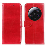 Phone Case for Xiaomi 13 Ultra PU Leather+TPU Wallet Crazy Horse Texture Stand Shell Cover