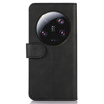 For Xiaomi 13 Ultra Phone Stand Case PU Leather Wallet Cowhide Texture Magnetic Phone Cover