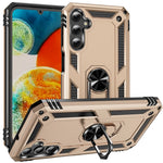 Til Samsung Galaxy A24 4G (162,1 x 77,6 x 8,3 mm) Telefoncover med Stander og Bilholder PC + TPU Dobbeltlags Beskyttelsescover