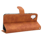 Til Samsung Galaxy F14 5G Skin-touch Pung Telefoncover PU Læder Standercover