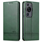 AZNS För Huawei P60 / P60 Pro PU-läderfodral Plånboksfodral Reptåligt Smartphone-fodral