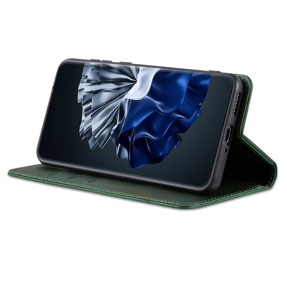 AZNS För Huawei P60 / P60 Pro PU-läderfodral Plånboksfodral Reptåligt Smartphone-fodral