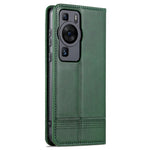 AZNS För Huawei P60 / P60 Pro PU-läderfodral Plånboksfodral Reptåligt Smartphone-fodral