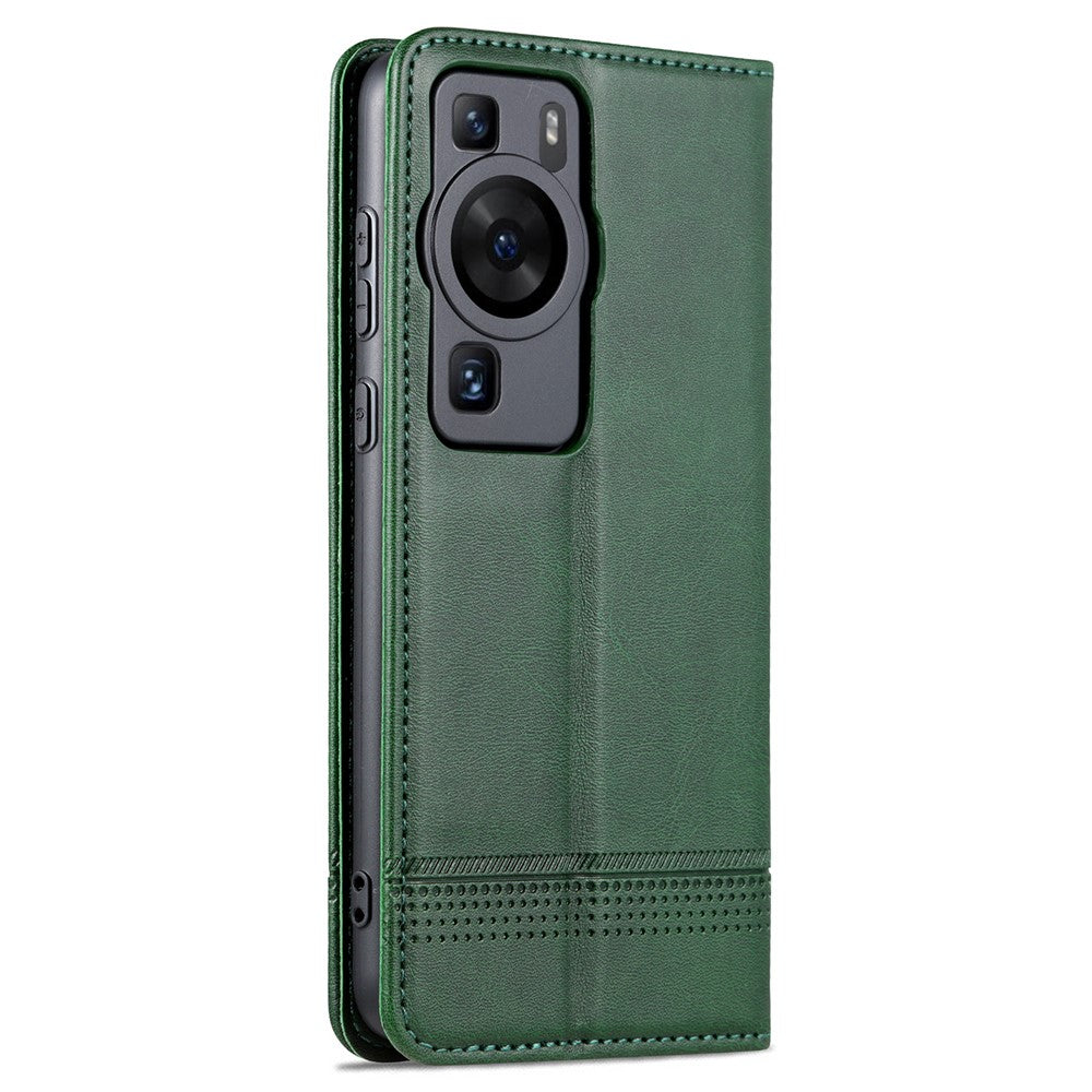 AZNS För Huawei P60 / P60 Pro PU-läderfodral Plånboksfodral Reptåligt Smartphone-fodral