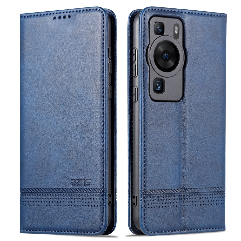 AZNS För Huawei P60 / P60 Pro PU-läderfodral Plånboksfodral Reptåligt Smartphone-fodral