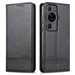 AZNS För Huawei P60 / P60 Pro PU-läderfodral Plånboksfodral Reptåligt Smartphone-fodral