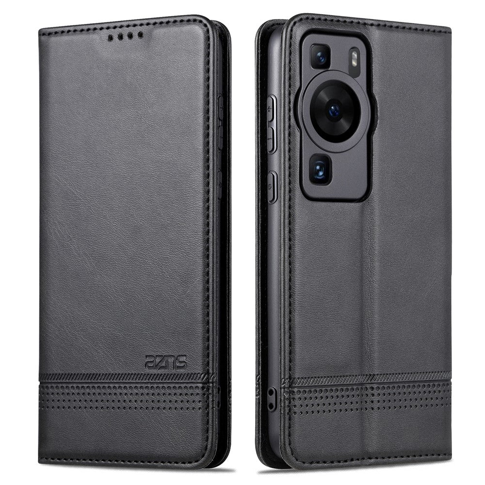 AZNS För Huawei P60 / P60 Pro PU-läderfodral Plånboksfodral Reptåligt Smartphone-fodral