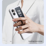 NILLKIN For Oppo Find N2 Flip 5G Liquid Silicone Case Folding Phone Cover with Finger Ring Strap Kickstand