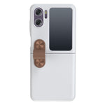 NILLKIN For Oppo Find N2 Flip 5G Liquid Silicone Case Folding Phone Cover with Finger Ring Strap Kickstand