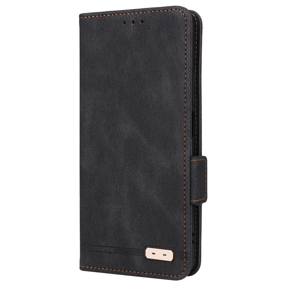 For Xiaomi Redmi Note 12 Turbo / Poco F5 5G Hardware Decor PU Leather Wallet Stand Cover Shockproof Phone Case