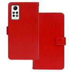 IDEWEI For Xiaomi Redmi Note 12 Pro 4G / Note 11 Pro 4G (Mediatek) / 5G (Qualcomm) PU Leather Stand Phone Case Crazy Horse Texture Wallet Cover