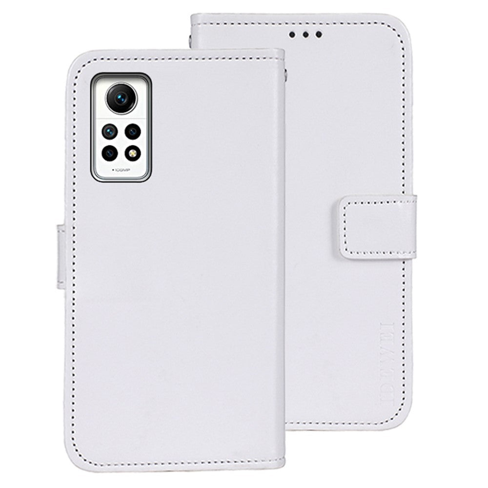 IDEWEI For Xiaomi Redmi Note 12 Pro 4G / Note 11 Pro 5G (Qualcomm) / 11 Pro 4G (MediaTek) Leather Case Stand Wallet Phone Cover