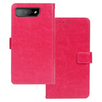 IDEWEI For Asus ROG Phone 7 5G Phone Wallet Case Crazy Horse Texture PU Leather Stand Phone Cover