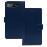 IDEWEI For Asus ROG Phone 7 5G Phone Wallet Case Crazy Horse Texture PU Leather Stand Phone Cover