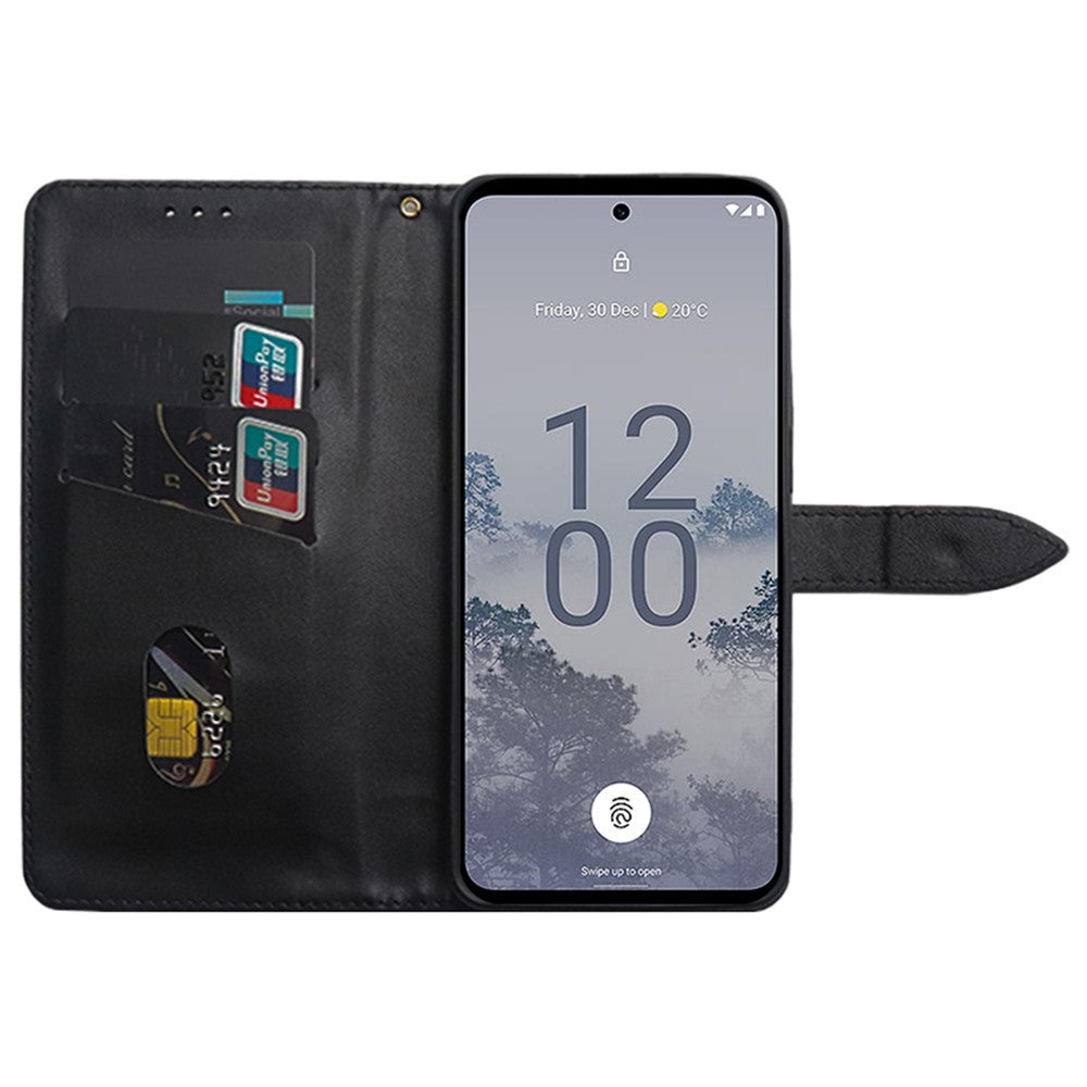 IDEWEI til Asus ROG Phone 7 5G Flip Stand Telefoncover Læder Drypsikkert Cover med Kortpladser