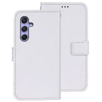 IDEWEI Stand Case for Samsung Galaxy A24 4G (162.1 x 77.6 x 8.3mm) Wallet PU Leather Crazy Horse Texture Phone Cover