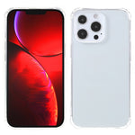 iPhone 14 Pro Genomskinligt mobilskal Flexibelt TPU Stötsäkert Hörn Mobilmobilskydd