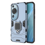 Huawei P60 Art Roterande Ring Stativ mobilskal TPU+PC Hybrid Dubbelskiktad Defender Skydd