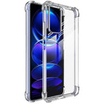 IMAK For Xiaomi Redmi Note 12 Pro 4G / Note 11 Pro 4G (MediaTek) / 11 Pro 5G (Qualcomm) Phone Case Airbag Clear TPU Cover