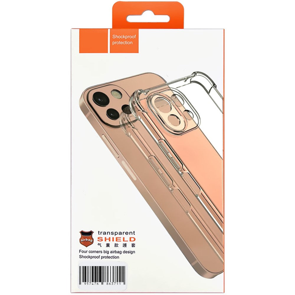 IMAK For Xiaomi Redmi Note 12 Pro 4G / Note 11 Pro 4G (MediaTek) / 11 Pro 5G (Qualcomm) Phone Case Airbag Clear TPU Cover