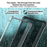 IMAK For Xiaomi Redmi Note 12 Pro 4G / Note 11 Pro 4G (MediaTek) / 11 Pro 5G (Qualcomm) Phone Case Airbag Clear TPU Cover