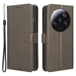 For Xiaomi 13 Ultra Stand Wallet Phone Case PU Leather Diamond Texture Phone Cover
