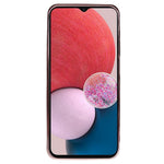KADEM TPU-bagcover til Samsung Galaxy A13 4G, gradient glitter med blomstermønster og rhinsten