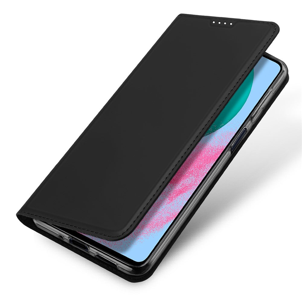 DUX DUCIS Skin Pro-serien PU-læderetui til Samsung Galaxy M54 5G / F54 5G med kortholder, sammenfoldeligt stativ og mobilcover