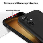For OnePlus Nord CE 3 Lite 5G / Nord N30 5G Liquid Silicone Back Case Soft Lining Camera Lens Protection Phone Cover