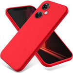 For OnePlus Nord CE 3 Lite 5G / Nord N30 5G Liquid Silicone Back Case Soft Lining Camera Lens Protection Phone Cover