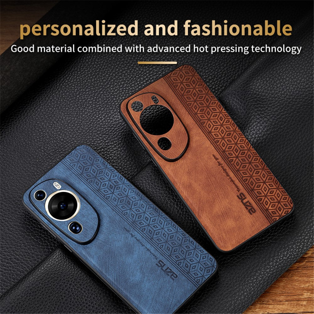 AZNS mobilskal för Huawei P60 Art, mobilskal med tryckt design i PU-läder + TPU-fodral