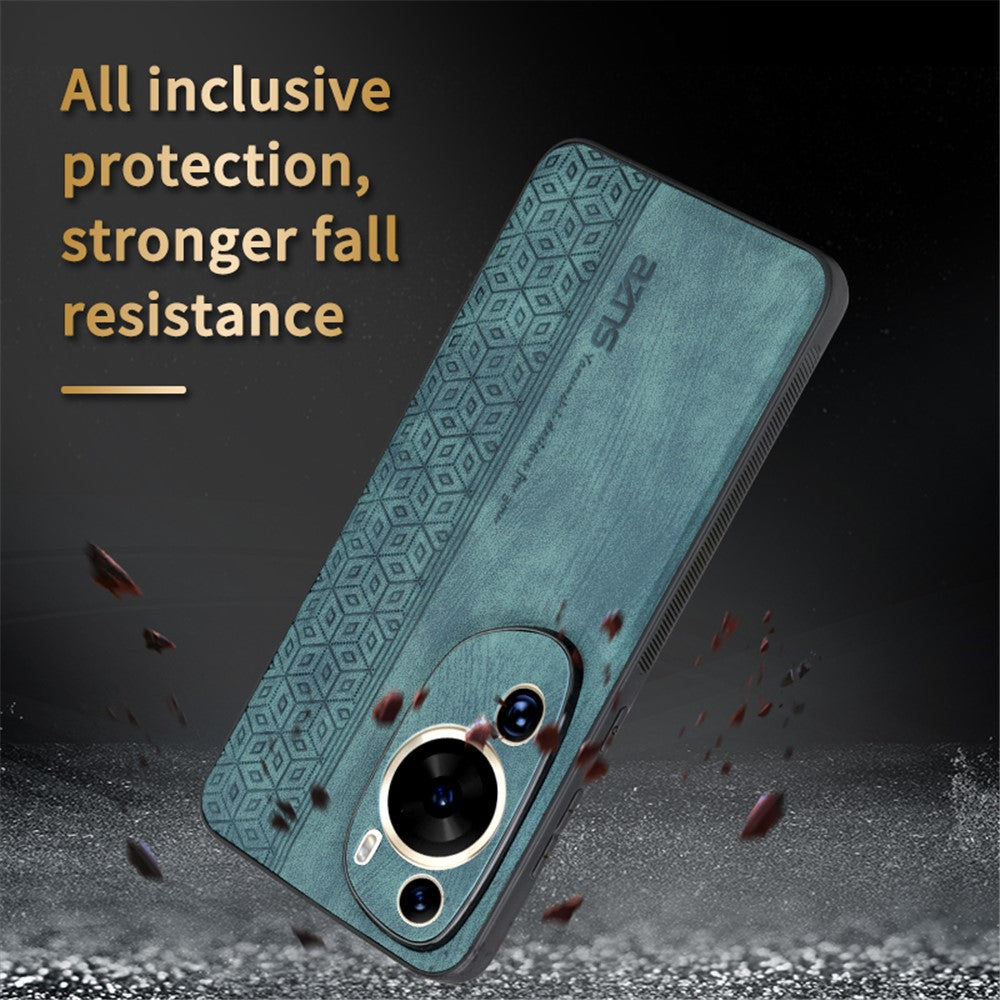 AZNS mobilskal för Huawei P60 Art, mobilskal med tryckt design i PU-läder + TPU-fodral